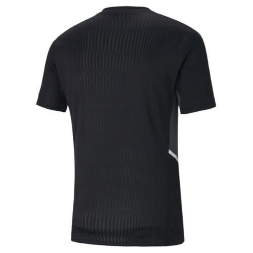 Minimalist Black soccer jersey with clean design Classic